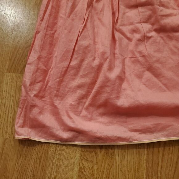 J. Crew Pleated Waist Cotton Skirt sz 0 Petite - Picture 4 of 11